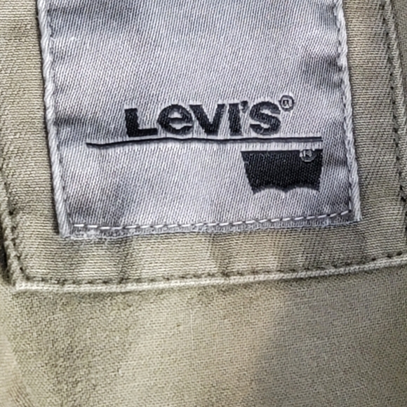 Levi's jacket size L Green military color - Picture 10 of 14
